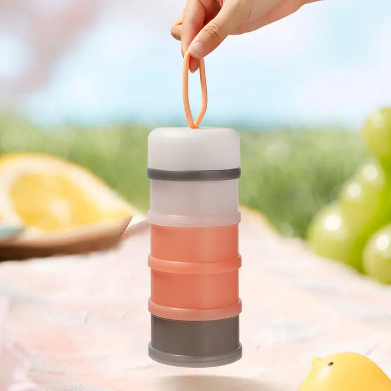 New Arrivals Plastic Baby Milk Powder Box Infant Milk Powder Box Kids Snack Container