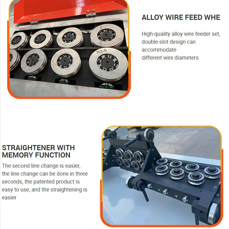 Factory CE certificate  ZD-2D-5012 model CNC 2d wire bending forming machine with feeding, straightening and cutting