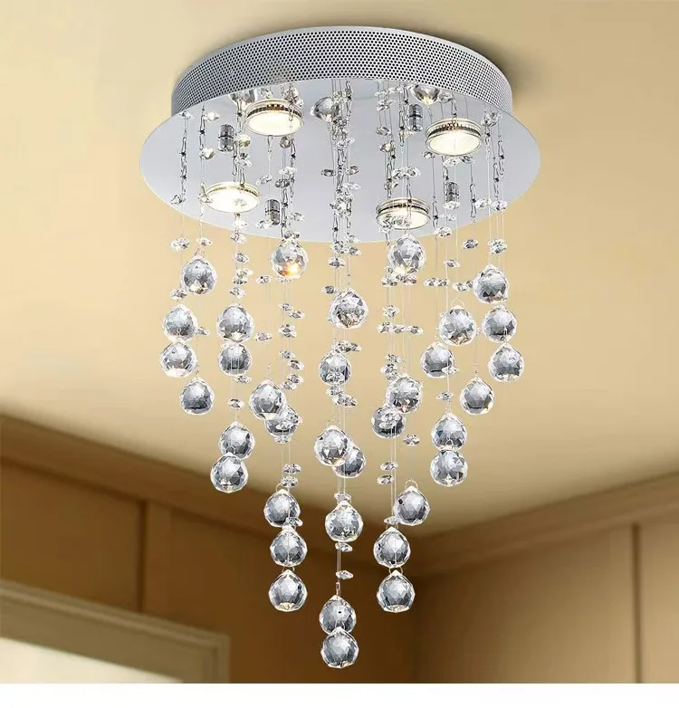 Modern LED Hanging Droplet Ceiling Lights for Bedrooms Large Indoor Hotel & Apartment Staircases Elegant Lighting Decorations
