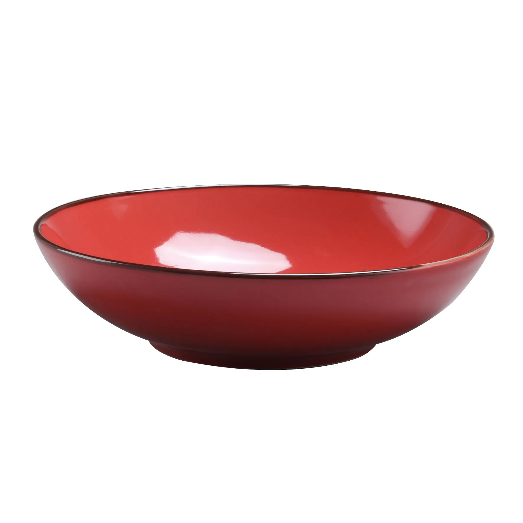 16 шт. stoneware dinnerset Новый с красным и черным глазурью дизайн керамика столовая посуда FDA LFGB сертификации