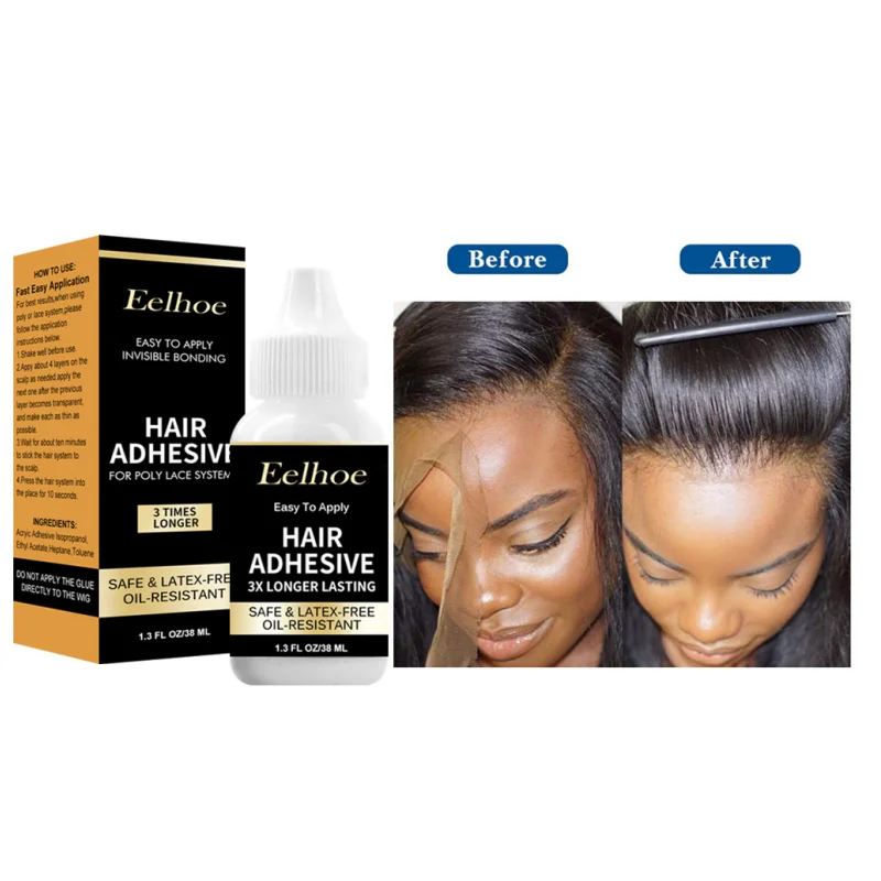 Waterproof Glue Strong Hold Glue Adhesive Lace Wig Adhesive Non-toxic Glue Kit Wholesale