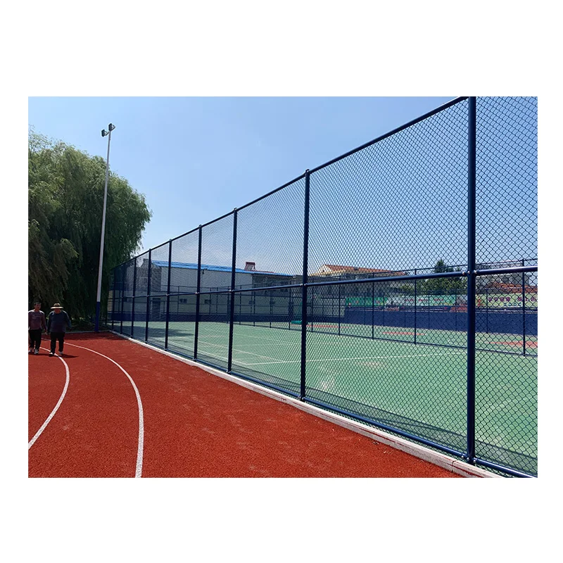 Football Stadium Dark Green Sports Field Fence Net