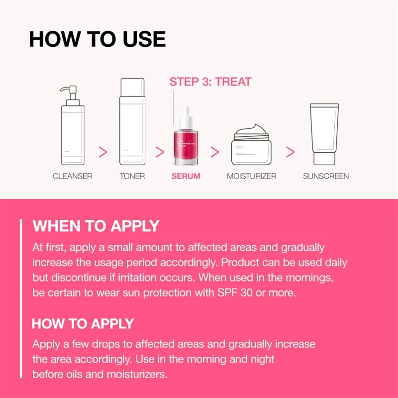 OEM Serum For Sensitive Skin 10% Niacinamide+ 4% Tranexamic Acid Serum For Dark Spot Corrector