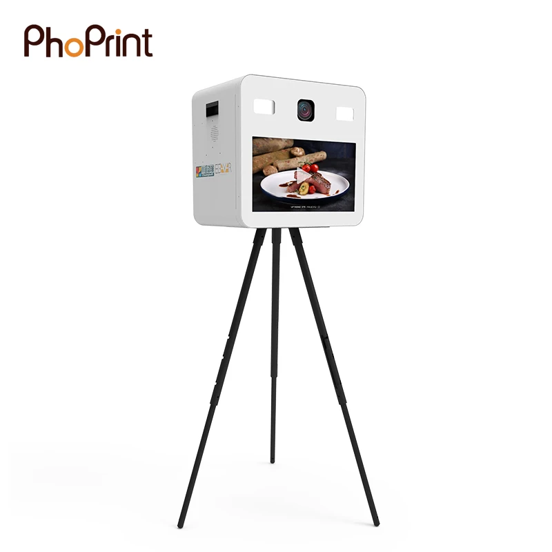 Phoprint 21.5 Inches Touch Screen Shell Camera Retro Instant Print Dslr Photo Booth