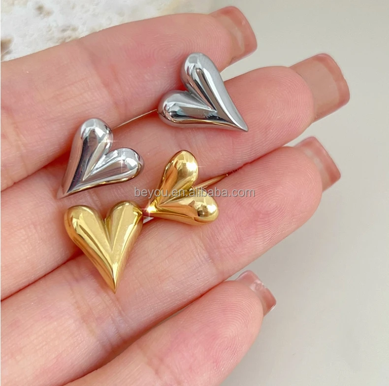 Женские серьги из титановой стали