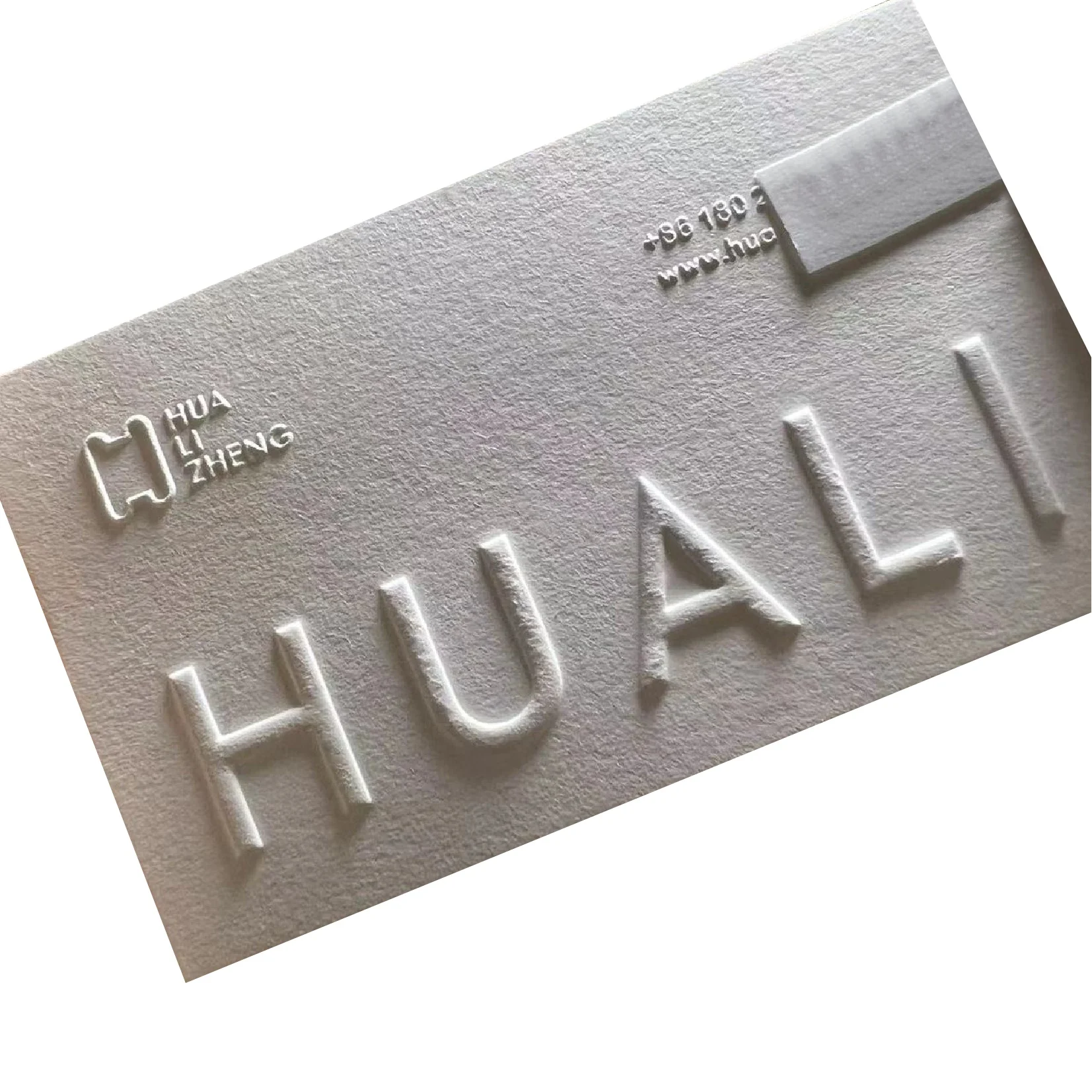 Manufacture Wholesale Name Card Custom Emboss Printing Paper 3d Embossed Business Card