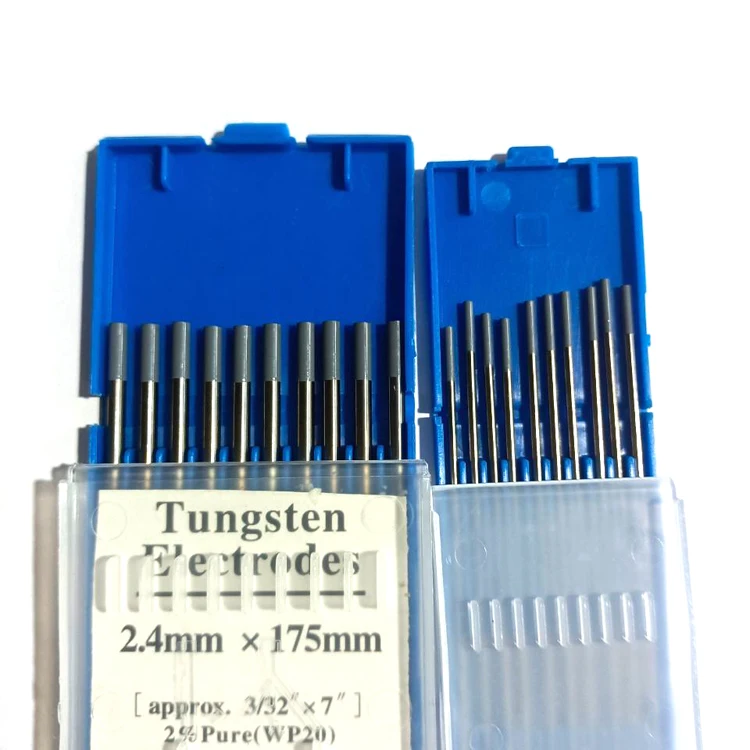 Gray tip 2.4*150mm wc20 tig welding electrodes