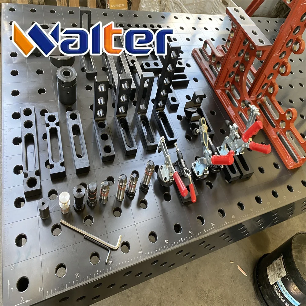 3D Strong Hold Welding Table with All Accessories Efficient New Condition Soldering Station Manufactured in Plant