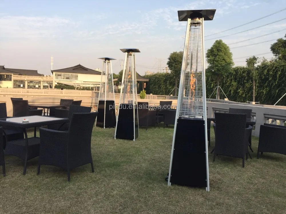 
cheap standing pyramid outdoor garden LPG gas patio heater 