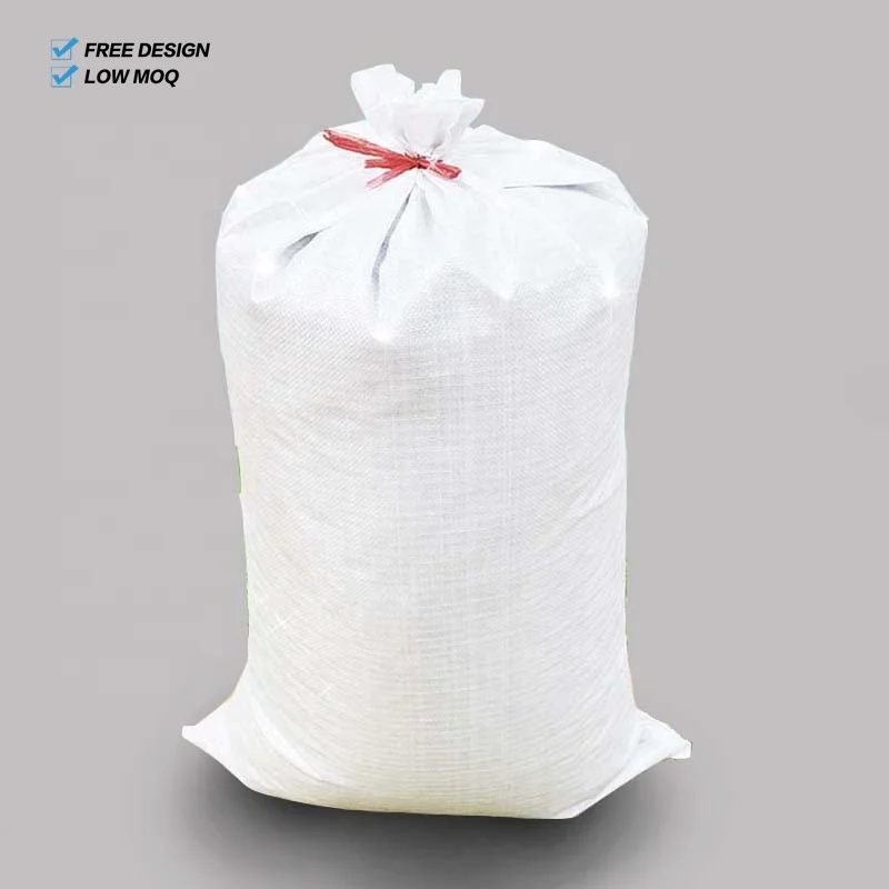 Factory Direct PP sack bag Customized rice bags 25kg High Quality polypropylene bags packaging