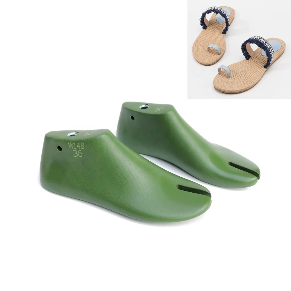 Ladies toe ring sandal plastic shoe lasts