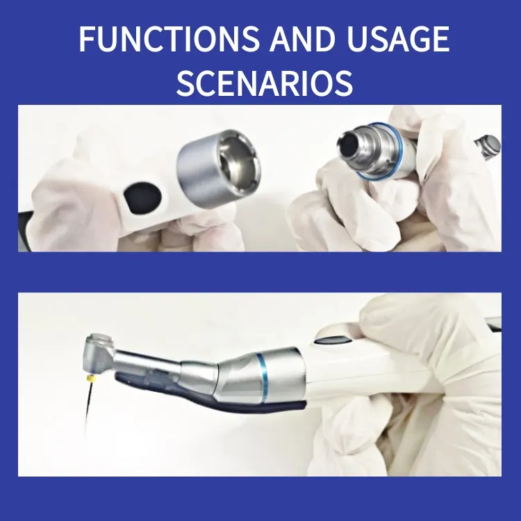 1:1 contra angle handpiece dental compatible with woodpecker endo motor apex locator R-Smart Plus