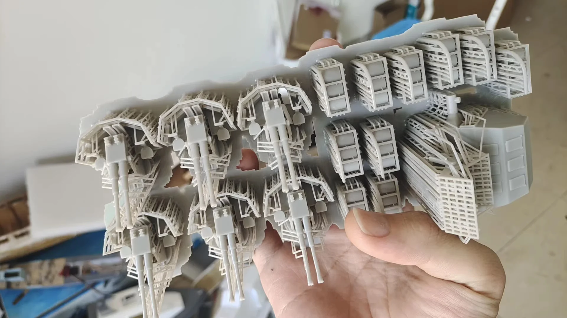 3D Printed Kit 1/72 USS Fletcher Destroyer (full Hull) RC Kits
