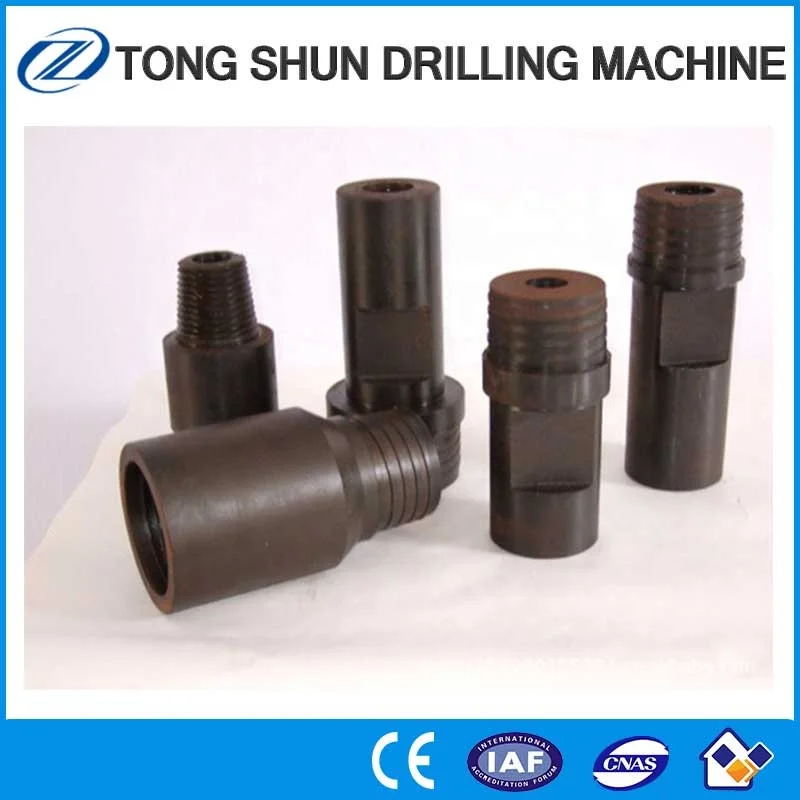 Connect the drill collars and drill pipe adapter substitute