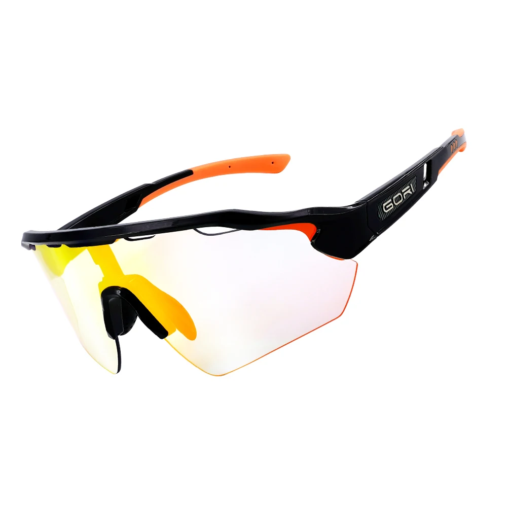 UV400 Protection Photochromic Sports Glasses for Road and Mountain Biking Ultra-Light Polarized Cycling Biking Sunglasses