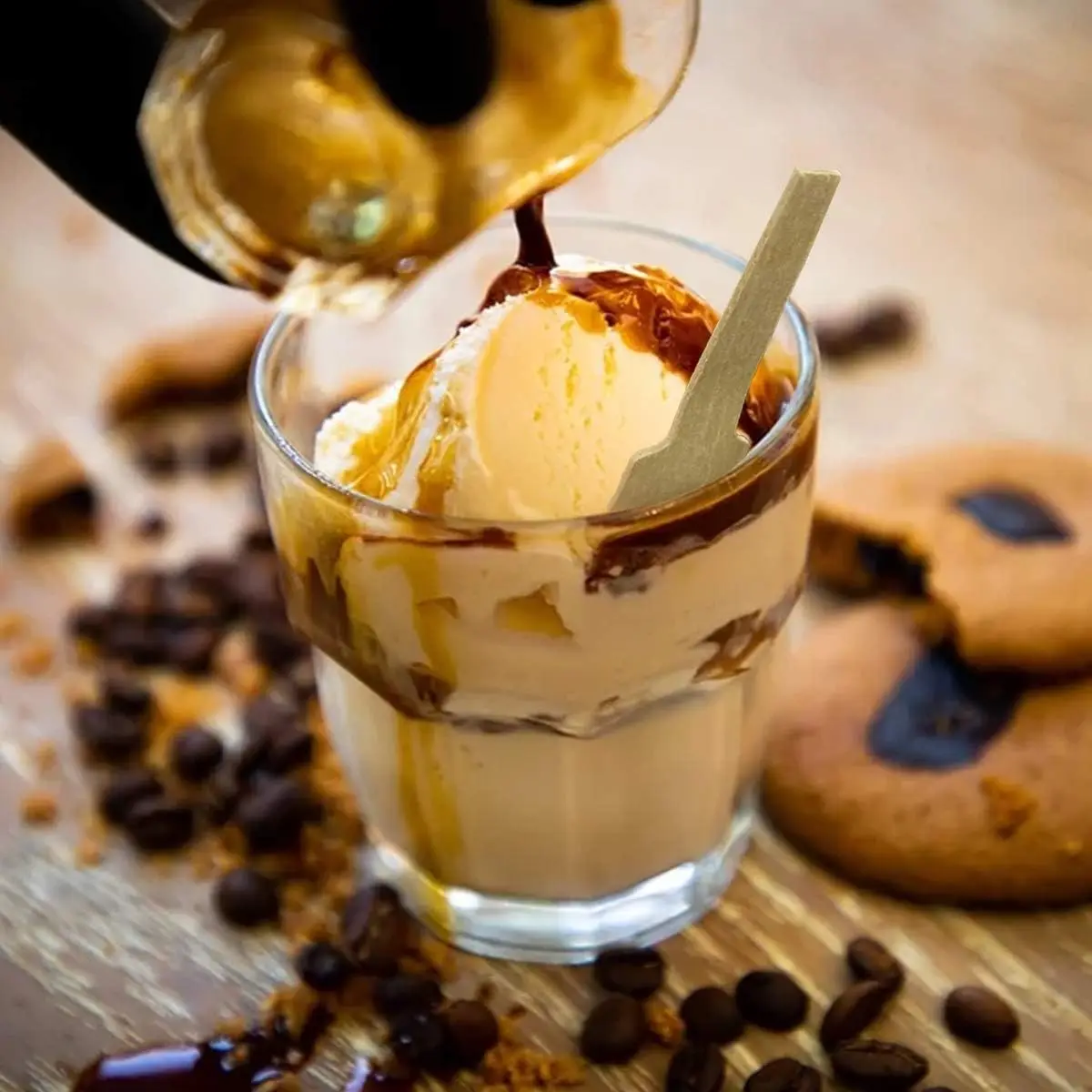 Disposable Wooden Dessert Spoons Edible Cutlery Set Mini Wooden Spoons Biodegradable Compostable Birch Wood Spoon