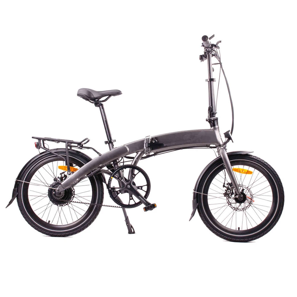 light weight frame mounted hidden battery front / mid / rear 250w 20 inch folding belt drive mini electric bike