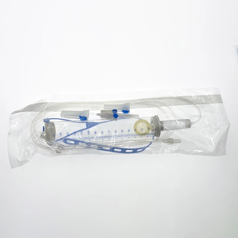 sterile pediatric iv set  microdrip PVC/TPE burette infusions set 100/150ML for children with latex float valve
