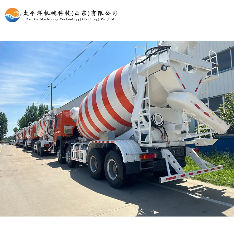 6m3 8m3 9m3 10m3 12m3 16m3 Cubic Meters Dimensions cement concrete mixer truck with drum for sale