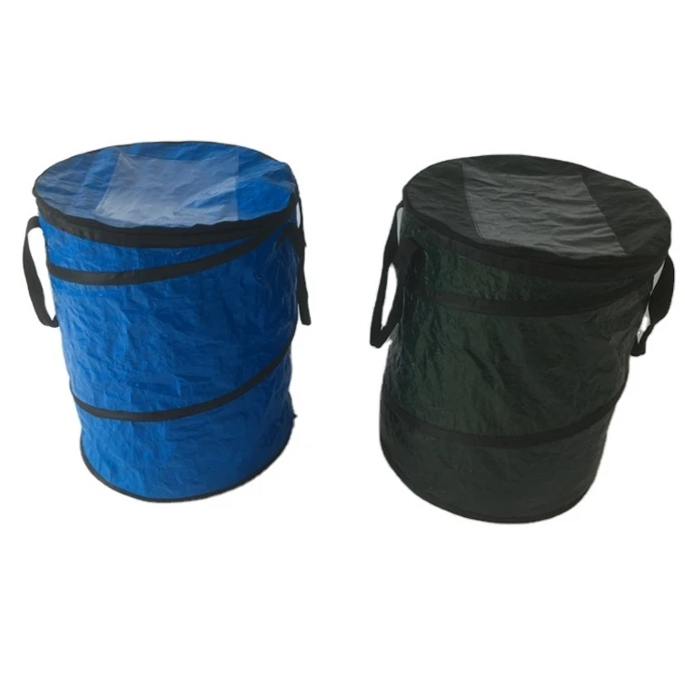 Wholesale Custom Round Indoor Outdoor Garbage Bin Waste Bin Trash Park Clear Trash Bin