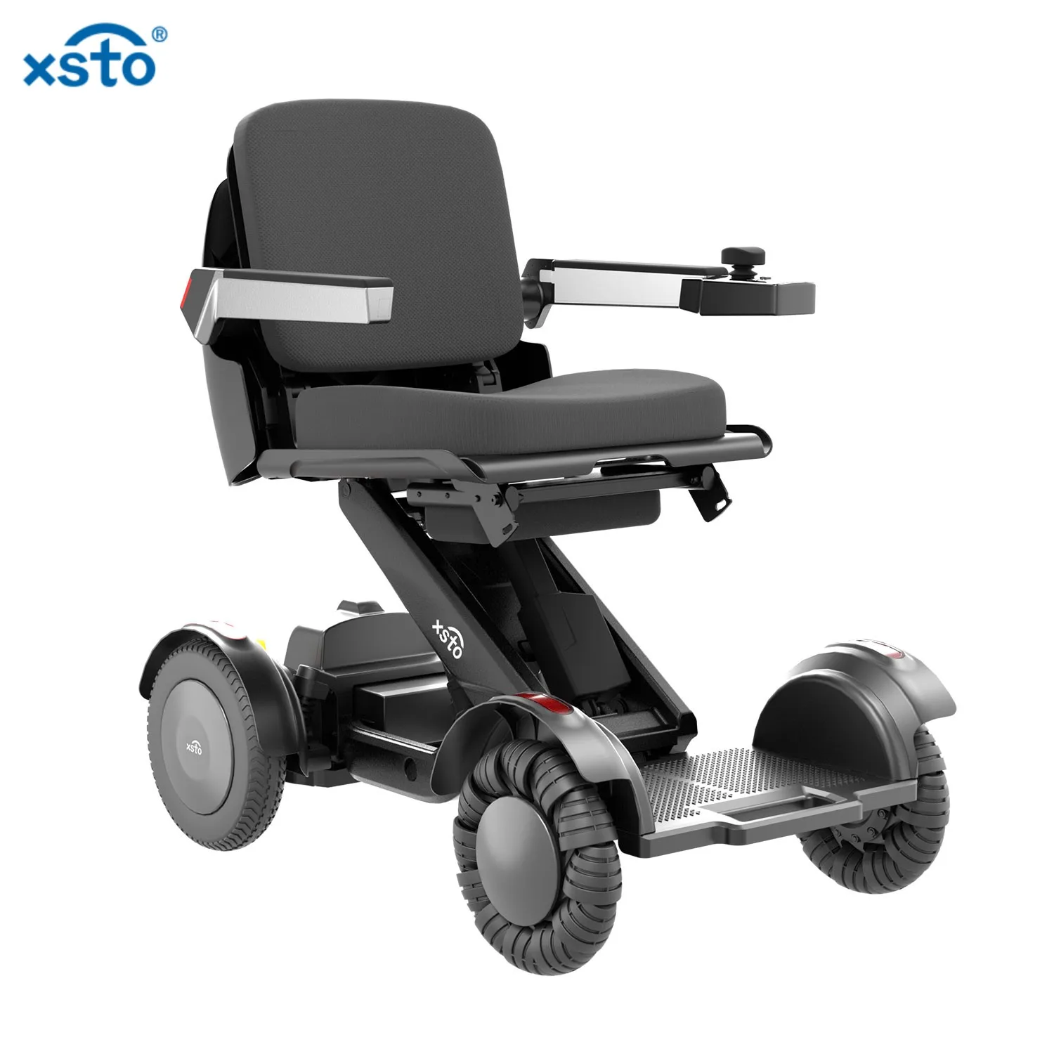 Xsto Intelligent Mobility Adjustable foldable All-Terrain Smart Control Motor scooter Electric 4 wheels  Wheelchair Robot