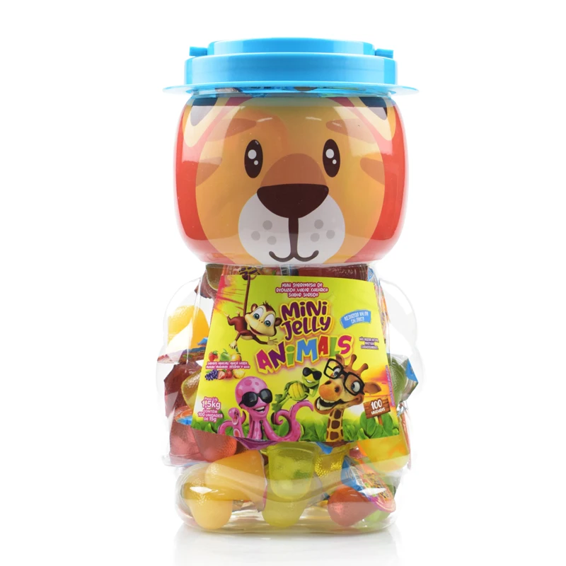 OEM Wholesale Mini Gelatina Halal Mixed Fruit Flavored Mini Jelly Coconut Jelly