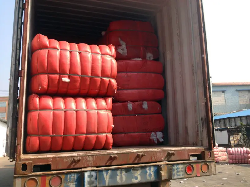 virgin polyester yarn the company production of brown polyester fiber cloth balls for pillows