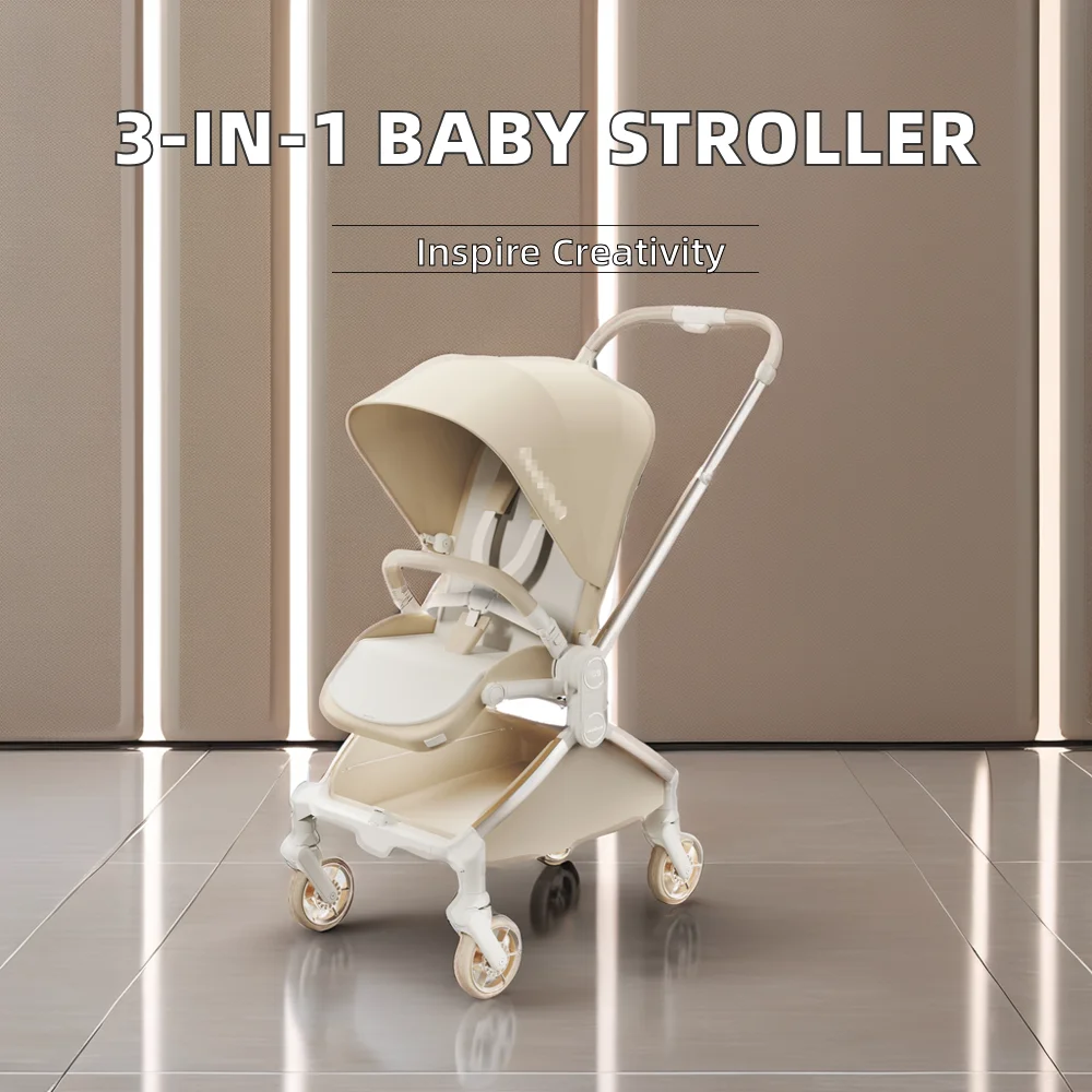 Factory custom aluminum sleeper common doona stroller  kids push chair baby prams