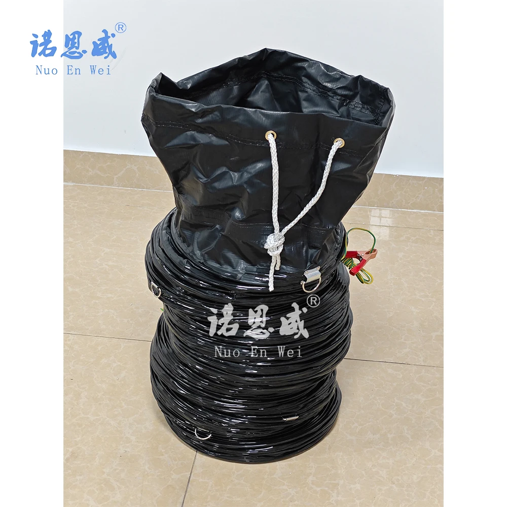 4'-59' High Quality Explosion-proof flexible duct for underground Fire Exhaust