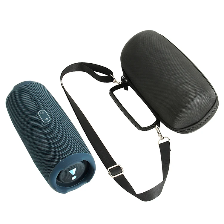 Wholesale Black Portable Carrying Case With Shoulder Strap Wireless Speaker Eva Bags And Cover For Jbl Charge5