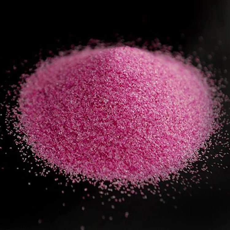 China Factory Pink Fused Alumina Blasting Media Bonded grinding Wheel High Toughness Abrasive Material