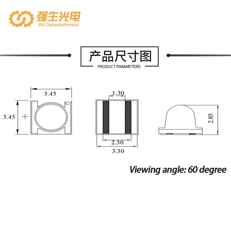 IR Led Diode High Power 3W 12W 60 Degree Red SMD LED 3535 5050 1400nm 1500nm Infrared LED