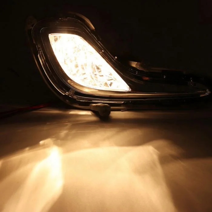 Front Bumper Fog Lamp Light Clear Lens For Hyundai Accent 2012 92201-1R000 / 922011R000