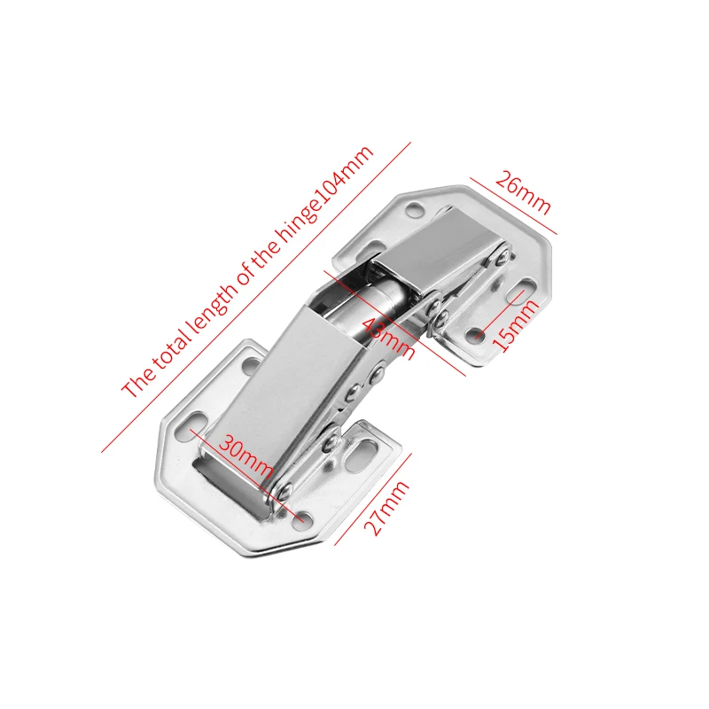 Cabinet Hinges Soft Close 3 inch / 4 inch adjustable Hydraulic Frog Hinge Bridge Hinge