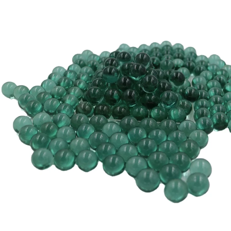 16mm factory sell green flash glass marbles ball for sale