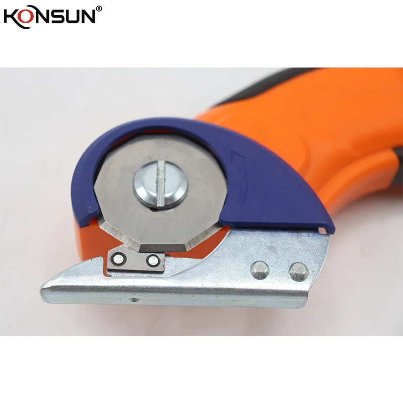 KONSUN Lithium battery scissors Electric carpet scissors cordless Leather clothing materials plastic scissors power tools