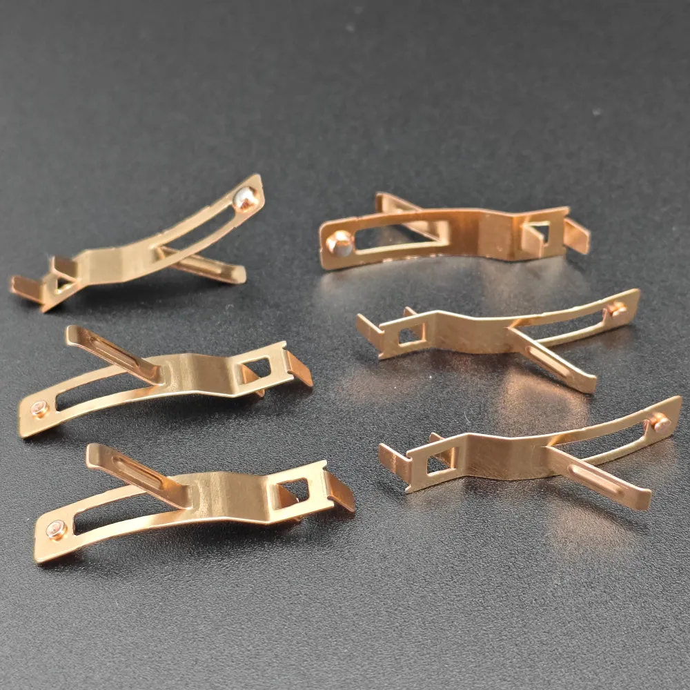 High quality brass quick connect terminal micro movement spring piece bimetallic silver contact stamping contact
