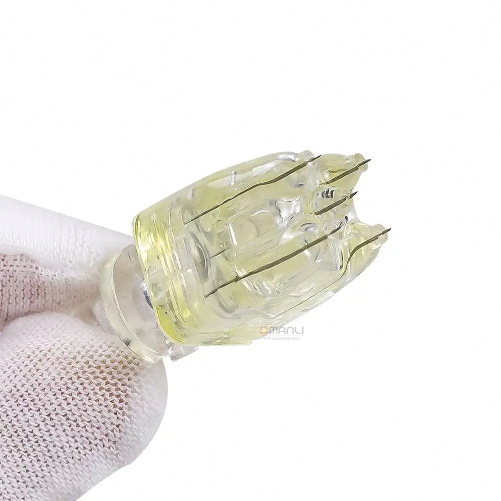 Crystal Multi Needle Mesotherapy Injector 5 Pins Needle For Beauty Facial Skin Care