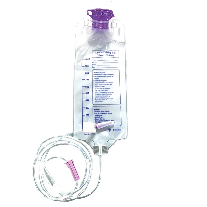Factory direct wholesale urine leg bag with cross valve 2000ml
