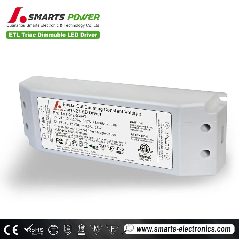 12v triac dimmable led trafo 32w 36w dimmable led driver