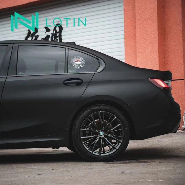 Wholesale Supplier Vehicle Body Sticker Wrapping Films Matte Frosted Black Car Vinyl Wrap