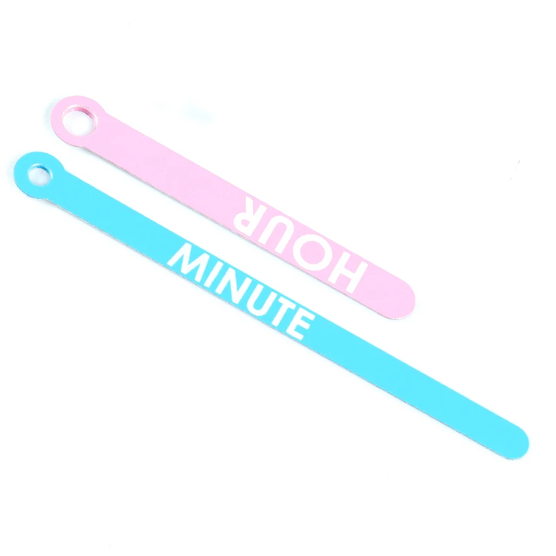 Pointer Aluminum Wall Clock Accessories Quartz Clock Movement Pointer Wholesale Standard Metal Graduation 0.4mm/0.5mm Art Decor