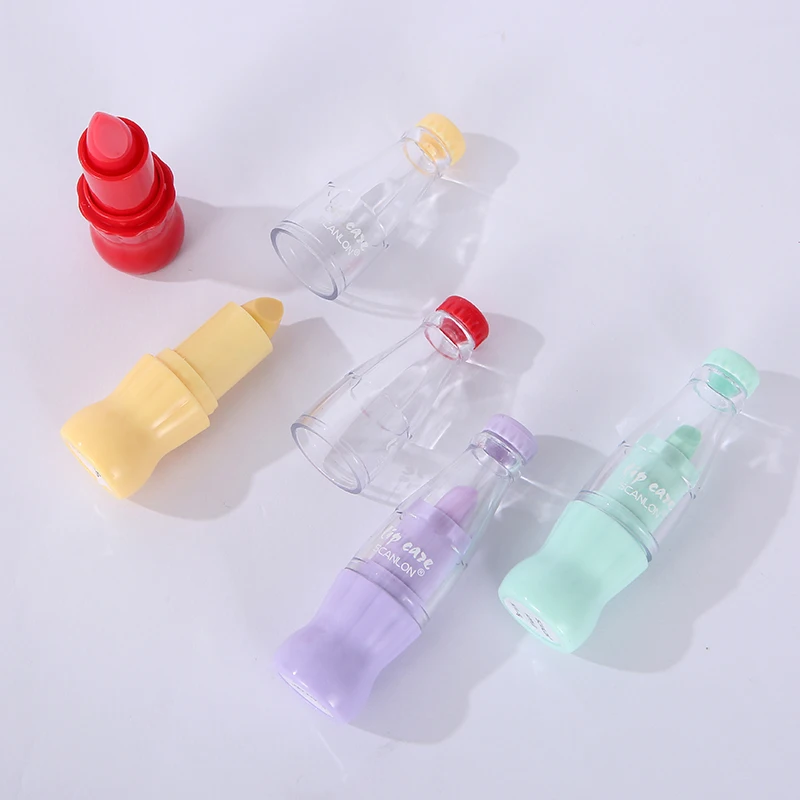 Wholesale Cute Mini Fruit Lip Balm Private Label Custom Logo Vegan Soft Moisturizing Lip Balm Tinted