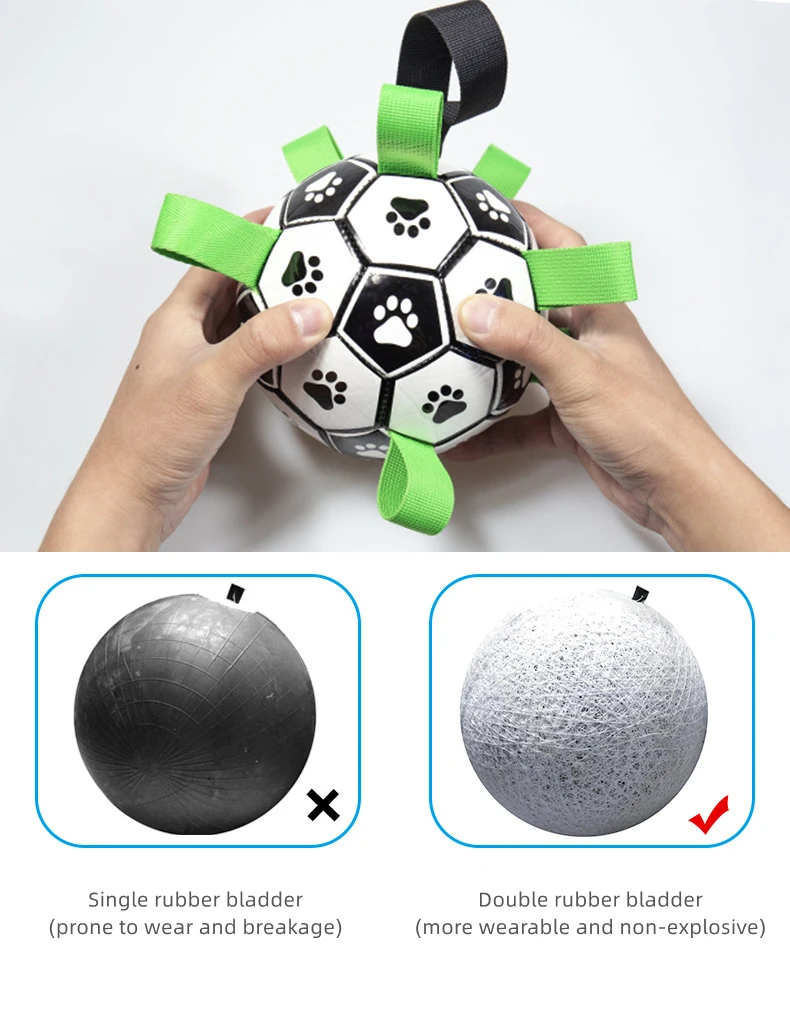 quick delivery Low MOQ custom color durable indestructible,  solid TPR floating strong chewing dog ball rubber ball/