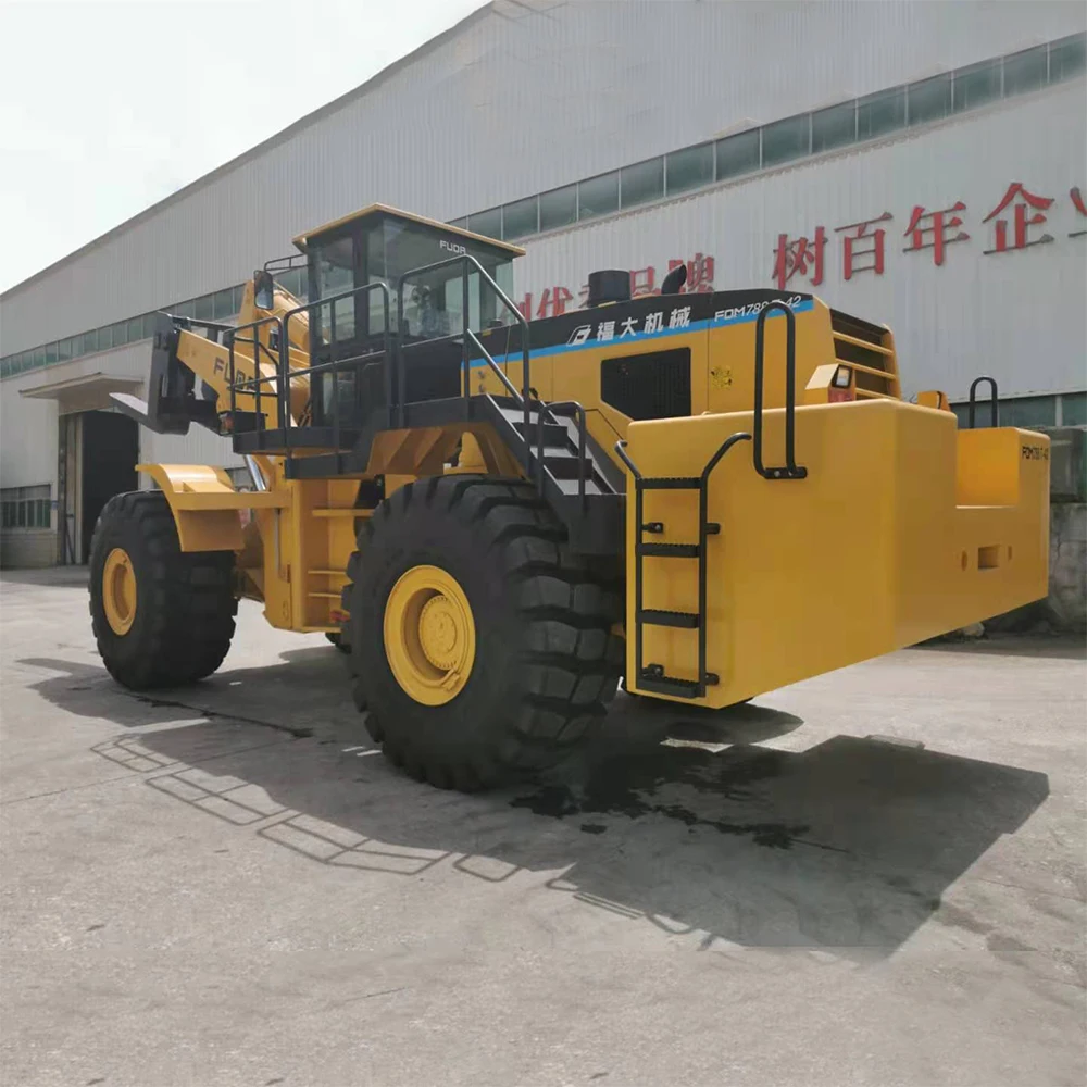 FUDA 42 Ton Front Loader - 42t Wheel Loader Forklift With Cummins Engine and Parker Hydraulic System