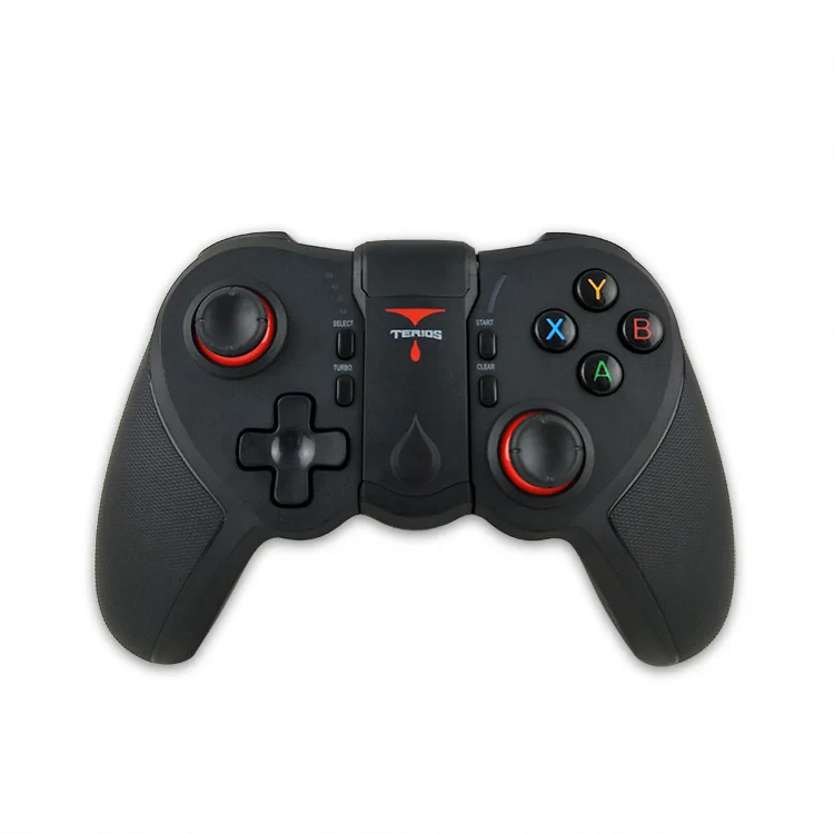 ASPOR Wireless Non-Slip Gamepad Handle T12 Game Controller Joystick Support Double Shock Remote Game Pad for PC
