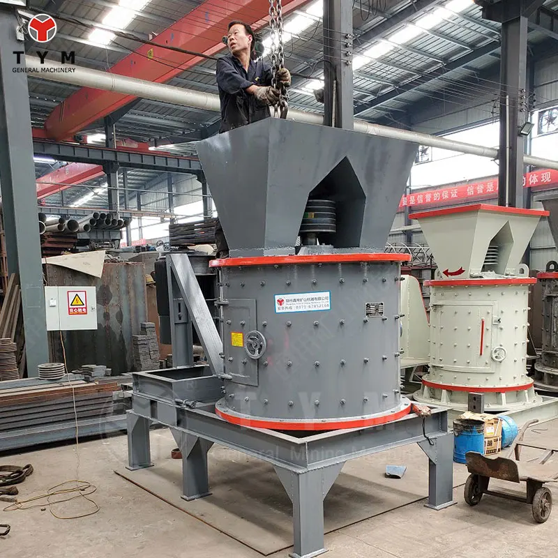excavator stone crusher 50t/h sand stone compound crusher production line stone crusher heavy duty