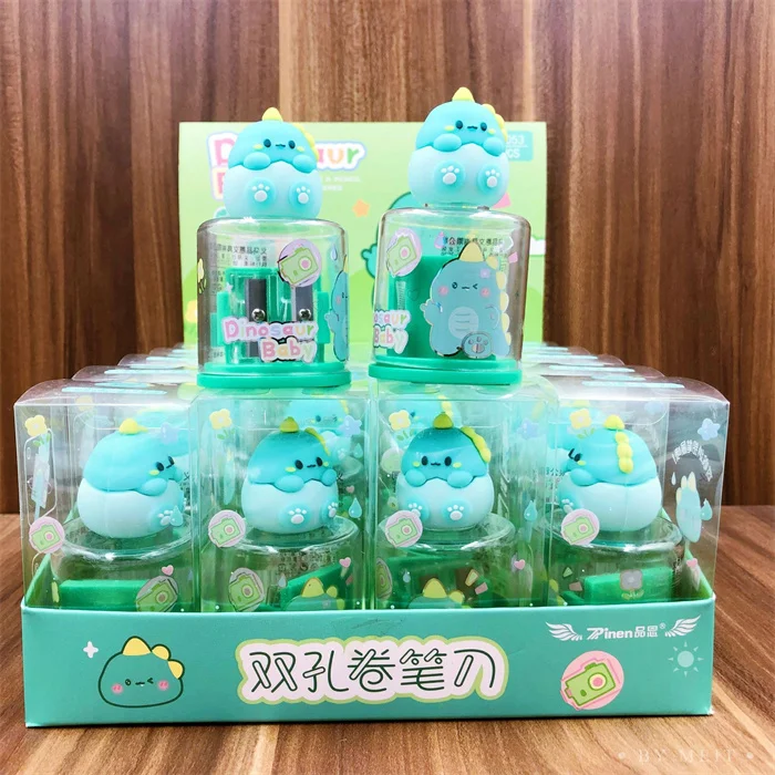 Creative Cartoon Animal Stationery Kawaii Astronaut Pencil Sharpeners for Pencil Wholesale Sharpener Mould Custom Stationery