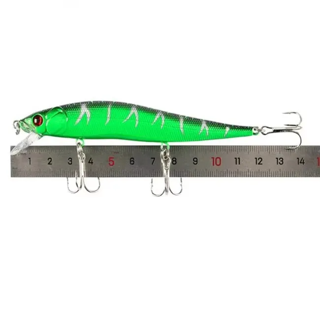 Artificial Floating Minnow Fishing Plastic Stick Baits Hard Lures for Fishing Bass