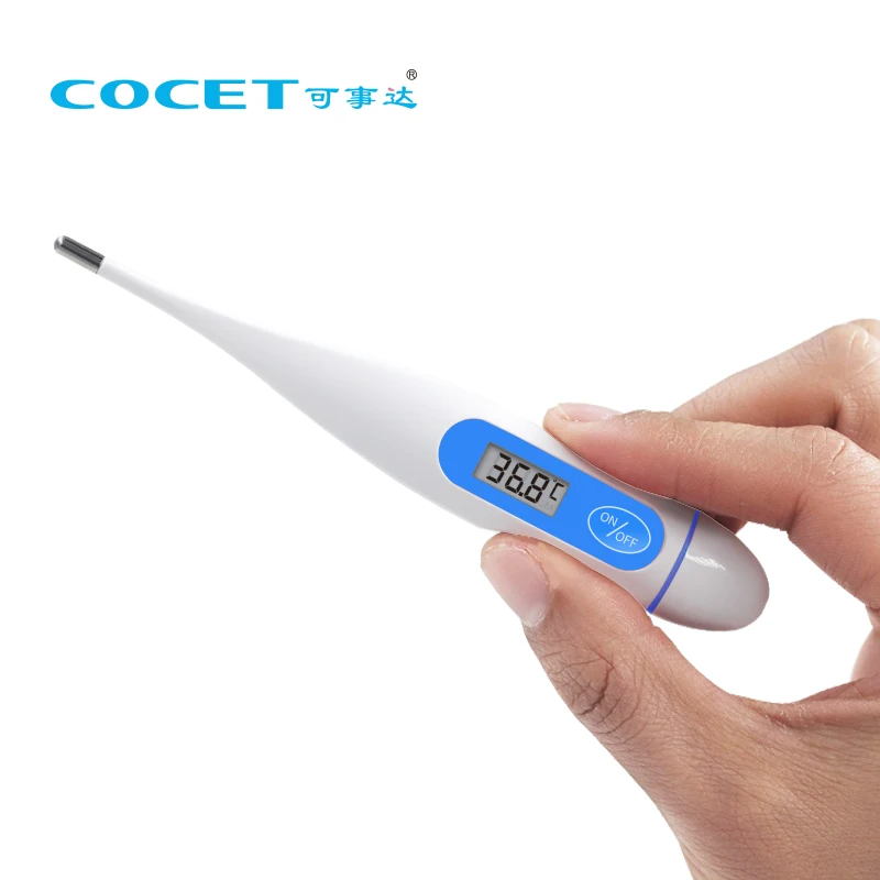 OEM Professional Production Flexible Tip Waterproof Thermometer Body Fever Baby Clinical Digital Thermometer